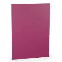 PAPERADO 150x Tonpapier DIN A4 - Amarena gerippt Violett 160 g/m² Papierbögen - Bastelpapier in 29,7 x 21 cm Malen, Basteln & Drucken