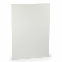 PAPERADO 100x Tonpapier DIN A4 - Eisgrau gerippt Grau 160 g/m² Papierbögen - Bastelpapier in 29,7 x 21 cm Malen, Basteln & Drucken