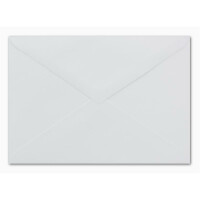100  DIN C6 Brief-Umschläge Weiss 11,2 x 16,0 cm - 90 g/m² Nassklebung Brief-Hüllen ohne Fenster für Einladungen von Ihrem Glüxx-Agent