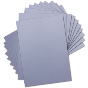 50 Blatt Ton-Karton DIN A4 - Farbe: Flieder -Ton-Papier 160 g/m² gerippte Oberfläche - Ton-Zeichen-Papier Bastel-Papier Bastel-Karton - Glüxx-Agent