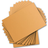 100 Blatt Ton-Karton DIN A4 - Farbe: Pfirsich -Ton-Papier 160 g/m² gerippte Oberfläche - Ton-Zeichen-Papier Bastel-Papier Bastel-Karton - Glüxx-Agent