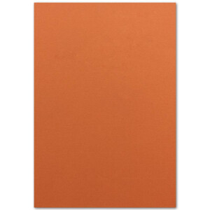 50 Blatt Ton-Karton DIN A4 - Farbe: Mandarine -Ton-Papier 160 g/m² gerippte Oberfläche - Ton-Zeichen-Papier Bastel-Papier Bastel-Karton - Glüxx-Agent