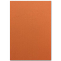 100 Blatt Ton-Karton DIN A4 - Farbe: Mandarine -Ton-Papier 160 g/m² gerippte Oberfläche - Ton-Zeichen-Papier Bastel-Papier Bastel-Karton - Glüxx-Agent