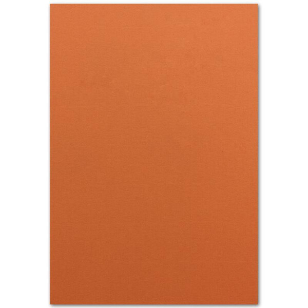 150 Blatt Ton-Karton DIN A4 - Farbe: Mandarine -Ton-Papier 160 g/m² gerippte Oberfläche - Ton-Zeichen-Papier Bastel-Papier Bastel-Karton - Glüxx-Agent