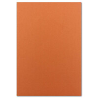 150 Blatt Ton-Karton DIN A4 - Farbe: Mandarine -Ton-Papier 160 g/m² gerippte Oberfläche - Ton-Zeichen-Papier Bastel-Papier Bastel-Karton - Glüxx-Agent