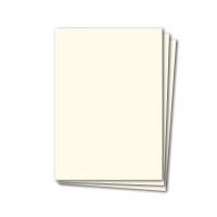 150 Blatt Tonkarton DIN A4 - Creme - 240 g/m² dicker Bastelkarton - 21,0 x 29,7 cm Pappe zum basteln für Fotoalbum Menükarte Bedruckbar DIY kreativ sein