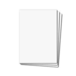 150 Blatt Tonkarton DIN A4 - Weiss - 240 g/m² dicker Bastelkarton - 21,0 x 29,7 cm Pappe zum basteln für Fotoalbum Menükarte Bedruckbar DIY kreativ sein