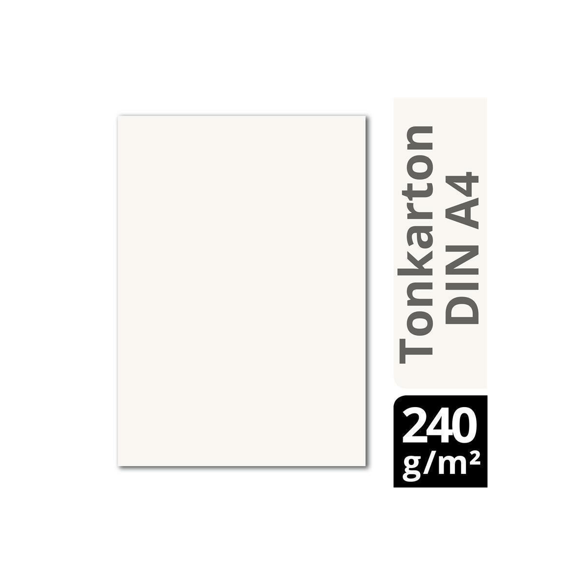 Bastelkarton Papier  mit  Textur Matt  DIN A4 230g 20 Bl Weiss 