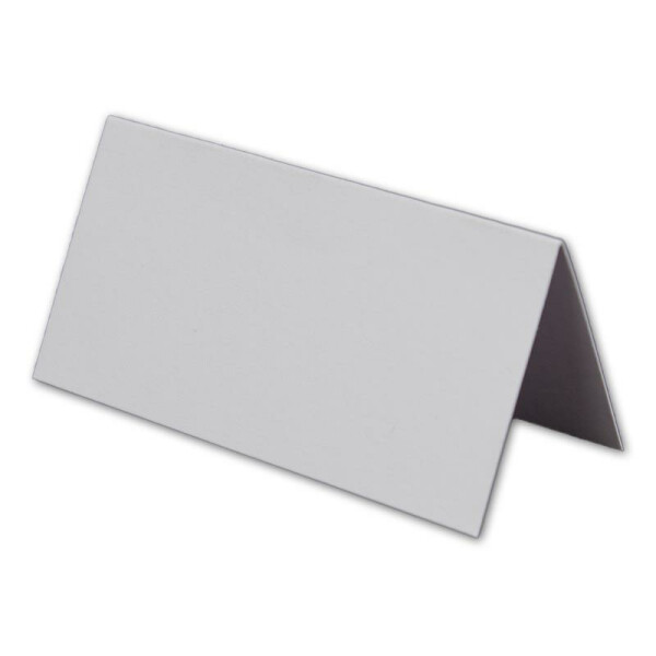200 kleine weiße neutrale universale stabile einfarbige Blanko -Tischkarten 8x4 cm Namens-Schilder Sitzkarten Platzkarten Preisschilder Tisch-Aufsteller mit JEDEM Stift beschreibbar