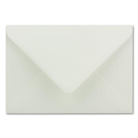 50 DIN B6 Briefumschläge Elfenbein - 12,5 x 17,5 cm - 80 g/m² Nassklebung Post-Umschläge ohne Fenster für Einladungen - Serie Colours-4-you