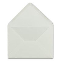 100 DIN B6 Briefumschläge Elfenbein - 12,5 x 17,5 cm - 80 g/m² Nassklebung Post-Umschläge ohne Fenster für Einladungen - Serie Colours-4-you