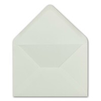 150 DIN B6 Briefumschläge Elfenbein - 12,5 x 17,5 cm - 80 g/m² Nassklebung Post-Umschläge ohne Fenster für Einladungen - Serie Colours-4-you