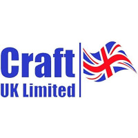 Craft UK 50 Karten-Sets mit Briefumschlägen - Weiß - Quadratisch -  12,5 x 12,5 cm - 50 Doppelkarten und 50 Umschläge
