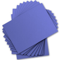 50 Blatt TonKarton DIN A4 - Farbe: Violett -Ton-Papier 220 g/m² gerippte Oberfläche - Ton-Zeichen-Papier Bastel-Papier Bastel-Karton - Glüxx-Agent