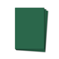 50 Blatt Tonkarton DIN A4 - Dunkelgrün Grün - 240 g/m² dicker Bastelkarton - 21,0 x 29,7 cm Pappe zum basteln für Fotoalbum Menükarte Bedruckbar DIY kreativ sein