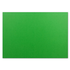 100 DIN A6 Faltkarten Grün - Karten zum selbstgestalten 14,8 x 21 cm - Klappkarten mit 160 g/m² - Colours-4-you von Glüxx Agent