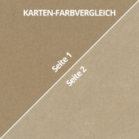 50er Kraftpapier Karten Set mit Umschlägen – Blanko Faltkarten DIN A6 + Briefumschläge C6 in Geschenkbox – Klappkarten für Einladungen, Hochzeit, Geburtstag, Grußkarten, Basteln