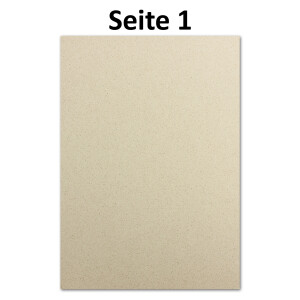 100x ÖKO Briefpapier aus Graspapier DIN A4 -  Recycling Papier 120 g/m² - Umwelt Bastelpapier für Einladungen oder Menükarte - Glüxx Agent