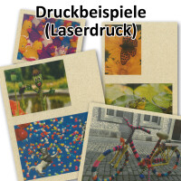 200x ÖKO Briefpapier aus Graspapier DIN A4 -  Recycling Papier 200 g/m² - Umwelt Bastelpapier für Einladungen oder Menükarte - Glüxx Agent