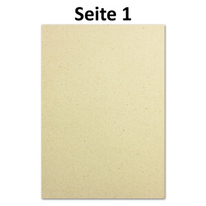 400x ÖKO Briefpapier aus Graspapier DIN A4 -  Recycling Papier 200 g/m² - Umwelt Bastelpapier für Einladungen oder Menükarte - Glüxx Agent