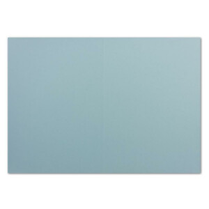 50 DIN A6 Faltkarten Hellblau - Karten zum selbstgestalten 14,8 x 21 cm - Klappkarten mit 160 g/m² - Colours-4-you von Glüxx Agent