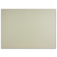 50 DIN A6 Faltkarten Vanille - Karten zum selbstgestalten 14,8 x 21 cm - Klappkarten mit 160 g/m² - Colours-4-you von Glüxx Agent
