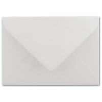 75  DIN C6 Briefumschläge Naturweiß - 11,4 x 16,2 cm - 120 g/m² Nassklebung Brief-Hüllen ohne Fenster für Einladungen  von Ihrem Glüxx-Agent