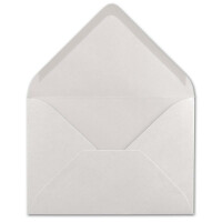 150  DIN C6 Briefumschläge Naturweiß - 11,4 x 16,2 cm - 120 g/m² Nassklebung Brief-Hüllen ohne Fenster für Einladungen  von Ihrem Glüxx-Agent