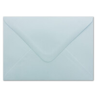 250 DIN C5 Briefumschläge Hellblau - 16,2 x 22,7 cm - 100 g/m² Nassklebung spitze Klappe - aus der Serie COLOURS-4-YOU Glüxx-Agent