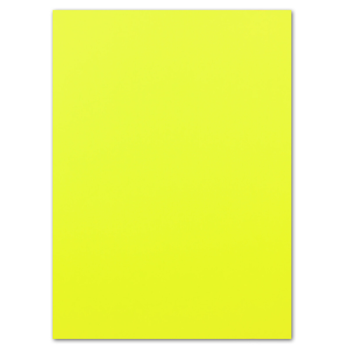 Leuchtpapier 80 g/qm farbiges Briefpapier 100 Blatt Neonpapier NEON DIN A3 Gelb