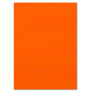 50 Blatt Leuchtpapier DIN A4 - 21,0 x 29,7 cm - Neonpapier Orange - 80 g/m² - beidseitig Orange - Plakatpapier für Leuchtplakate - Glüxx-Agent