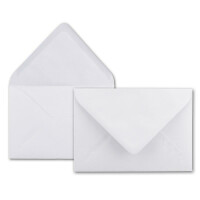 75 DIN C5 Briefumschläge hoch-weiss - 22,0 x 15,4 cm - 120 g/m²  Nassklebung Post-Umschläge ohne Fenster  ideal für Weihnachten Grußkarten Einladungen von Ihrem Glüxx-Agent