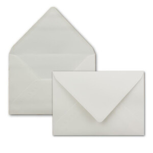 50 DIN C5 Briefumschläge champagner-farben - 22,0 x 15,4 cm - 110 g/m²  Nassklebung Post-Umschläge ohne Fenster  ideal für Weihnachten Grußkarten Einladungen von Ihrem Glüxx-Agent