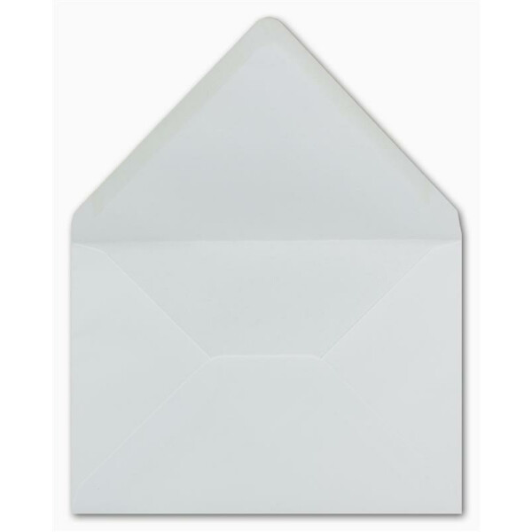 25 DIN C5 Briefumschläge Weiß 16,1 x 22,8 cm 90 g/m² Nassklebung Post-Umschläge ohne Fenster  ideal für Weihnachten Grußkarten Einladungen