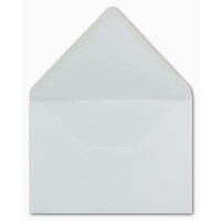 50 DIN C5 Briefumschläge Weiß 16,1 x 22,8 cm 90 g/m² Nassklebung Post-Umschläge ohne Fenster  ideal für Weihnachten Grußkarten Einladungen