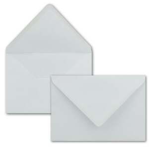 75 DIN C5 Briefumschläge Weiß 16,1 x 22,8 cm 90 g/m² Nassklebung Post-Umschläge ohne Fenster  ideal für Weihnachten Grußkarten Einladungen
