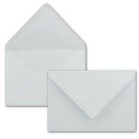 200 DIN C5 Briefumschläge Weiß 16,1 x 22,8 cm 90 g/m² Nassklebung Post-Umschläge ohne Fenster  ideal für Weihnachten Grußkarten Einladungen