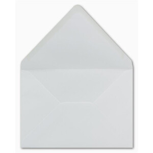 300 DIN C5 Briefumschläge Weiß 16,1 x 22,8 cm 90 g/m² Nassklebung Post-Umschläge ohne Fenster  ideal für Weihnachten Grußkarten Einladungen