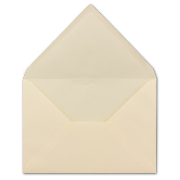 100 DIN C5 Briefumschläge Creme mit gerippter Struktur 22,9 x 16,2 cm 100 g/m²  Nassklebung Post-Umschläge ohne Fenster  ideal für Weihnachten Grußkarten Einladungen von Ihrem Glüxx-Agent