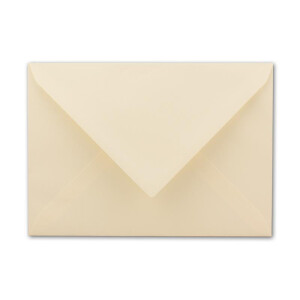 100 DIN C5 Briefumschläge Creme mit gerippter Struktur 22,9 x 16,2 cm 100 g/m²  Nassklebung Post-Umschläge ohne Fenster  ideal für Weihnachten Grußkarten Einladungen von Ihrem Glüxx-Agent