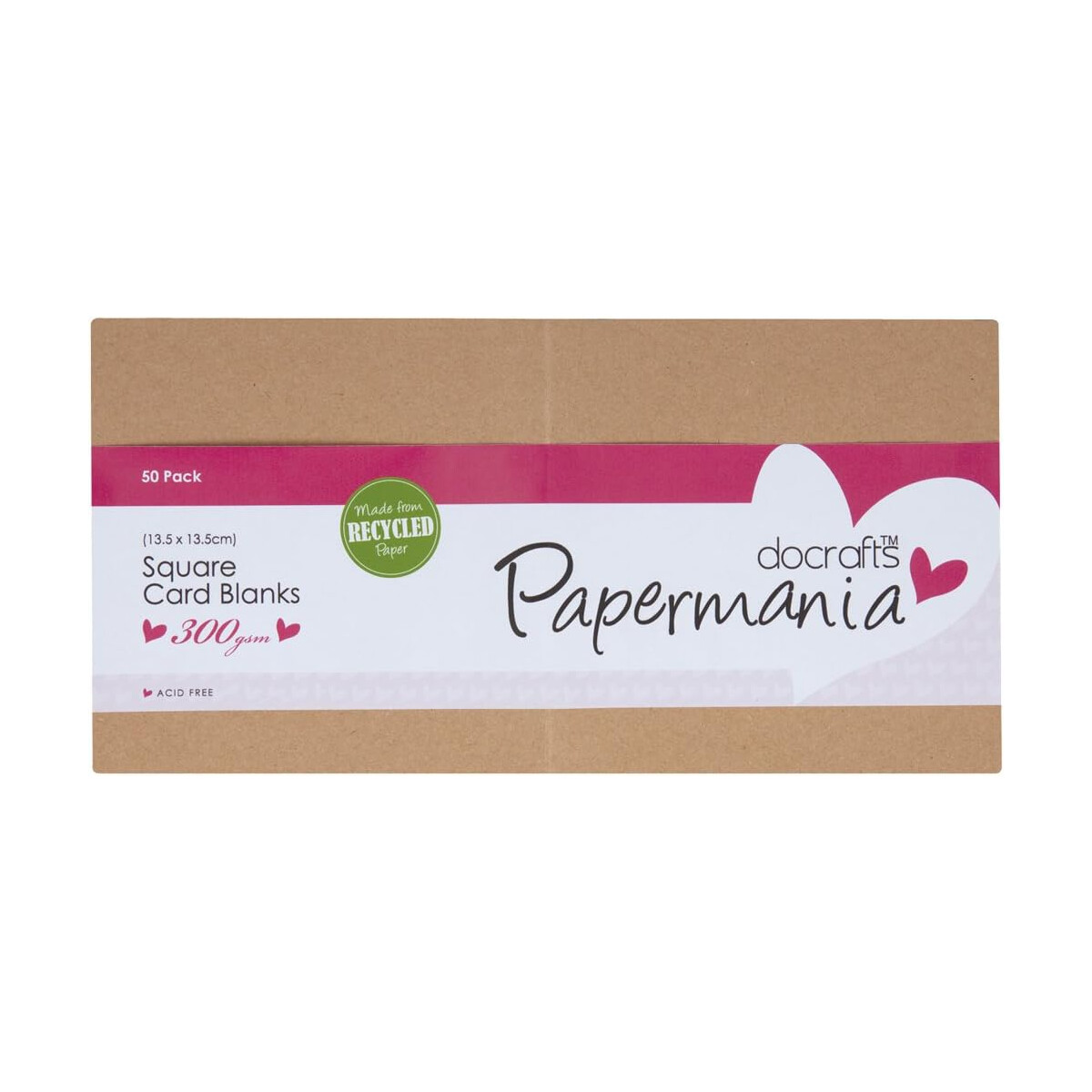Papermania Karten, quadratisch, 13,5 cm,...