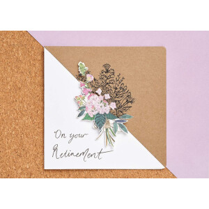 Papermania Karten, quadratisch, 13,5 cm, Kraftpapier, Braun, 50 Stück