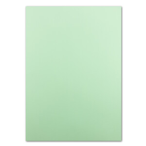 50 Blatt Tonkarton DIN A4 - Mint Grün Hellgrün - 240 g/m² dicker Bastelkarton - 21,0 x 29,7 cm Pappe zum basteln für Fotoalbum Menükarte Bedruckbar DIY kreativ sein