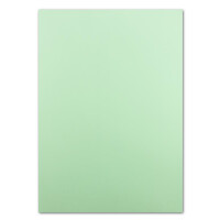100 Blatt Tonkarton DIN A4 - Mint Grün Hellgrün - 240 g/m² dicker Bastelkarton - 21,0 x 29,7 cm Pappe zum basteln für Fotoalbum Menükarte Bedruckbar DIY kreativ sein