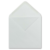 75 Quadratische Briefumschläge Weiß  15 x 15 cm 100 g/m² Nassklebung Post-Umschläge ohne Fenster  ideal für Weihnachten Grußkarten Einladungen von Ihrem Glüxx-Agent