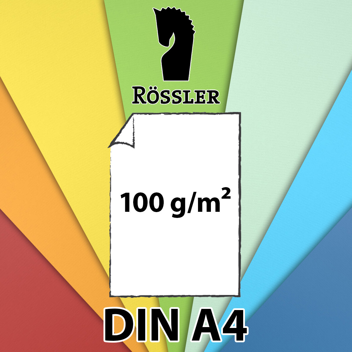 PAPERADO Briefpapier mit Egoutteur-Rippung - DIN A4 -...