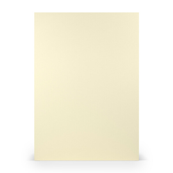 PAPERADO 75x Briefpapier DIN A4 - Chamois Beige 100 g/m² - Papierbögen in 29,7 x 21 cm zum Basteln & Drucken