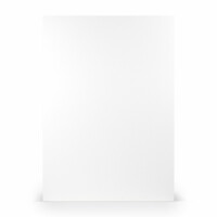 PAPERADO 250x Briefpapier DIN A4 - Weiß gerippt 100 g/m² - Papierbögen in 29,7 x 21 cm zum Basteln & Drucken