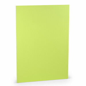 PAPERADO 200x Briefpapier DIN A4 - Maigrün gerippt Grün 100 g/m² - Papierbögen in 29,7 x 21 cm zum Basteln & Drucken