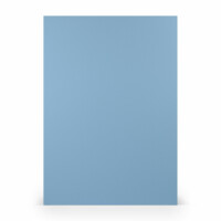 PAPERADO 150x Briefpapier DIN A4 - Dunkelblau gerippt Blau 100 g/m² - Papierbögen in 29,7 x 21 cm zum Basteln & Drucken